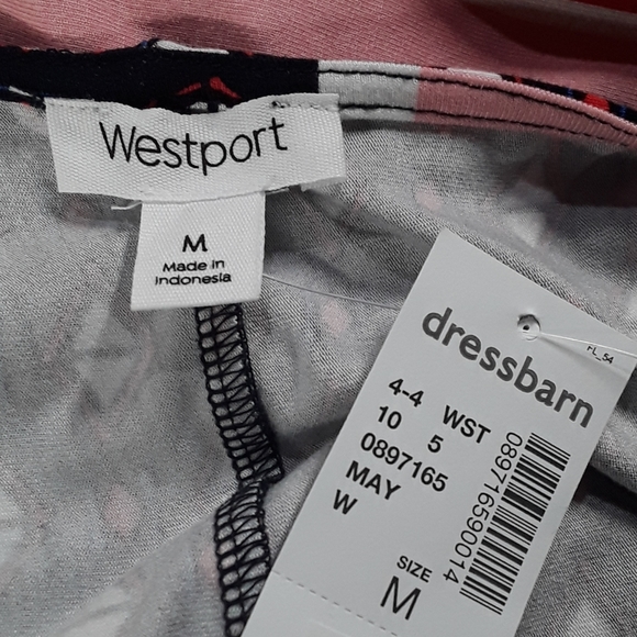 Asymmetrical Maxi Dress Westport NWT Medium - Picture 5 of 7